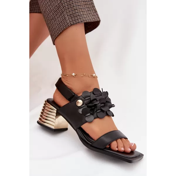  Sandale de dama D&A CR61-3062 NEGRU 