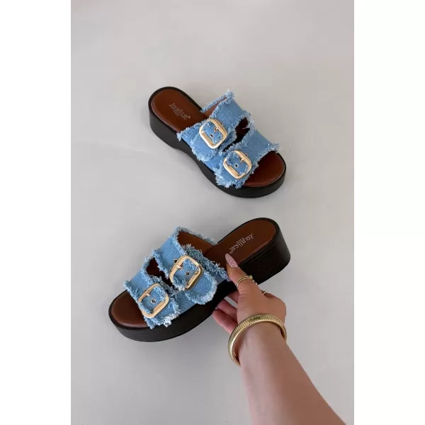  Papuci de damă BOTO RENELISSE 41325 ALBASTRU DESCHIS 