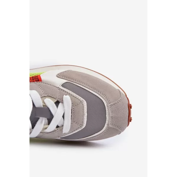  Adidași bărbați BIG STAR NN174344 GRI Pantofi Big Star 