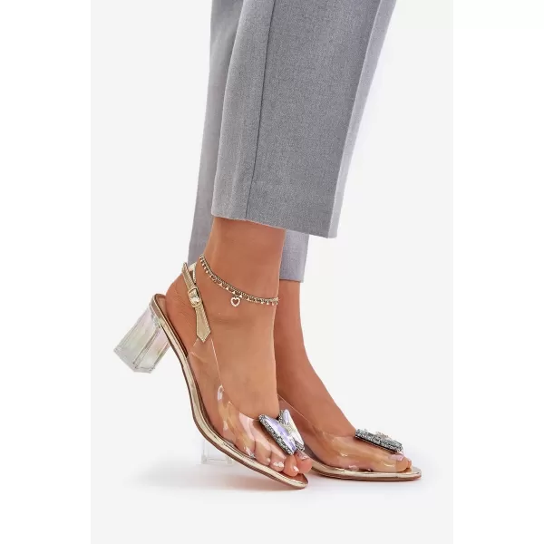  Sandale de dama D&A MR42-326 AUR 