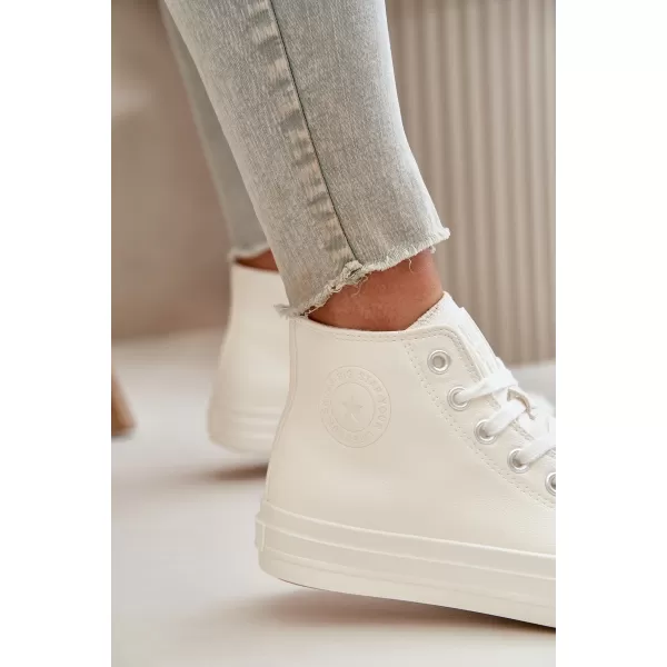  Adidași de damă BIG STAR OO274932 WHITE Pantofi Big Star 