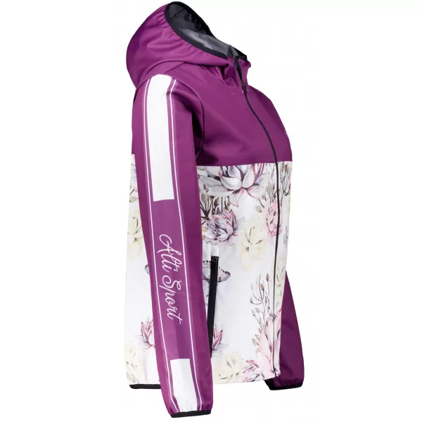  Jachetă softshell premium pentru femei ALTISPORT VOJ/ALW008JACK01 BURGUNDIA 