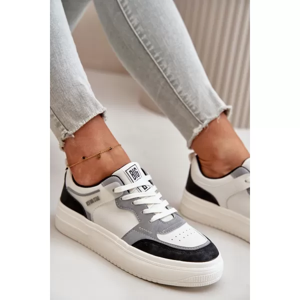  Adidași de damă BIG STAR OO274028 WHITE Pantofi Big Star 