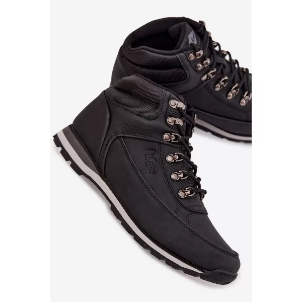  Pantofi pentru bărbați LEE COOPER LCJ-25-03-3844M NEGRU 