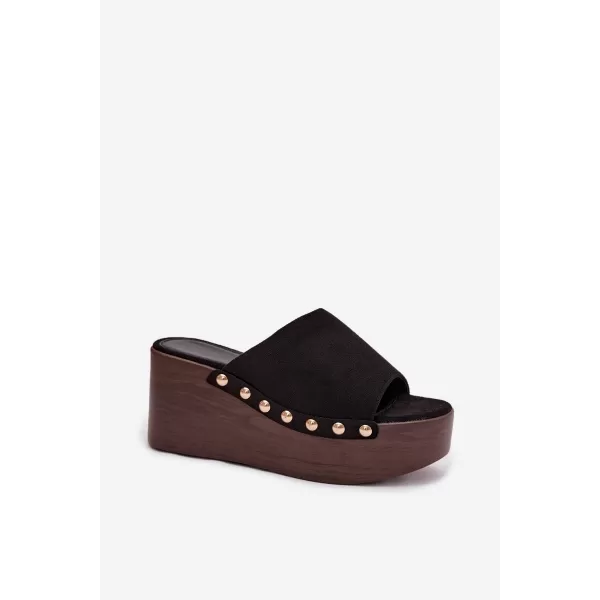  Papuci de damă BOTO HELIVINA 41628 NEGRU 