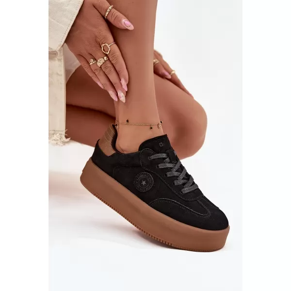  Adidasi de dama BIG STAR SS274761 NEGRI Pantofi Big Star 