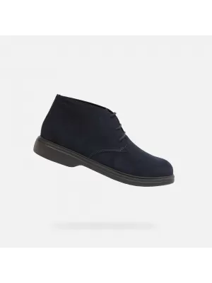Botine pentru bărbați GEOX OTTAVIO G006455 ALBASTRU ÎNCHIS