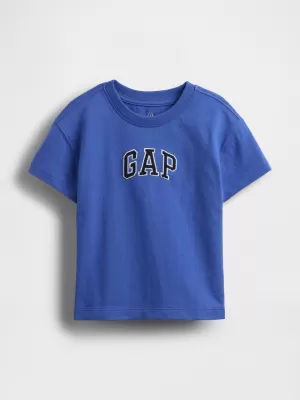 Tricou pentru copii GAP ORIGINAL LOGO TEE 779644-03 ALBASTRU ORBITOR