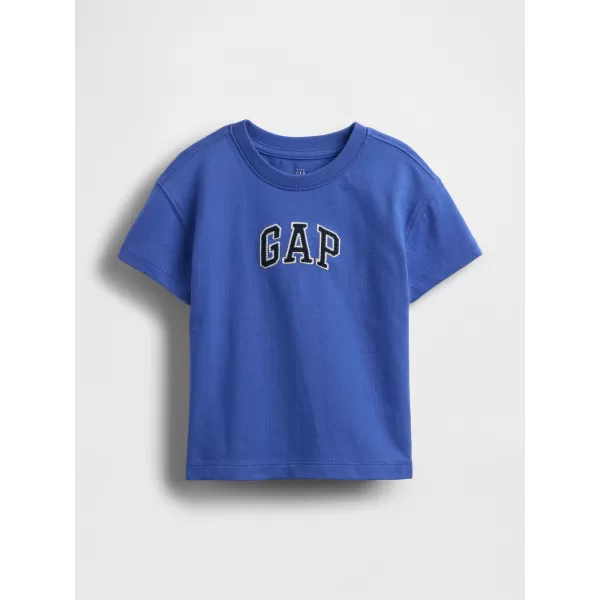  Tricou pentru copii GAP ORIGINAL LOGO TEE 779644-03 ALBASTRU ORBITOR 