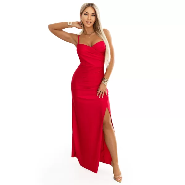  Rochie NUMOCO 647-3 ROŞU 