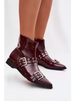 Pantofi de dama cu toc BOTO HAMIRA 42065 ED