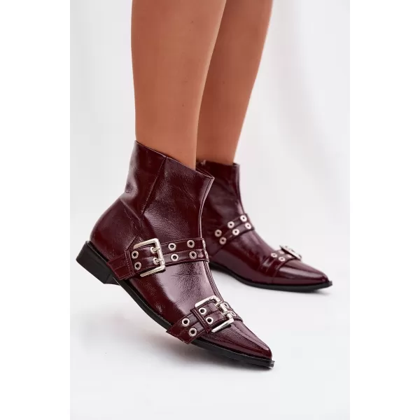  Pantofi de dama cu toc BOTO HAMIRA 42065 ED 