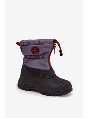 Cizme de zapada copii BIG STAR SS374031 NEGRI Pantofi Big Star