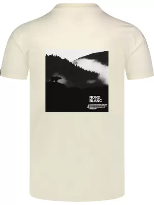 Tricou pentru bărbați NORDBLANC NOTHINGNESS NBSMT8150 ALB