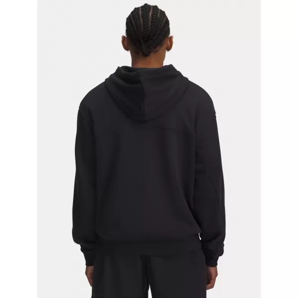  Hanorac pentru bărbați UNDER ARMOUR RIVAL LW FZ 6009346-001 NEGRU 