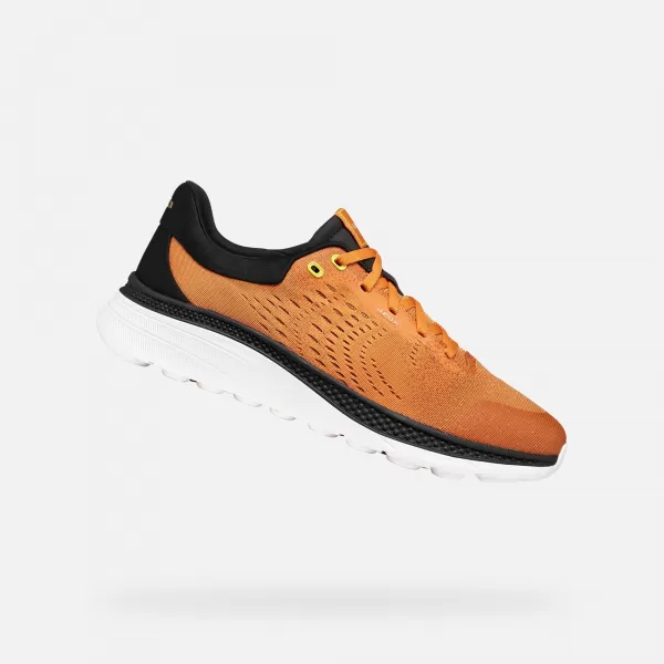  Adidași pentru bărbați GEOX SPHERICA ACTIF X1 G014569 PORTOCALE 