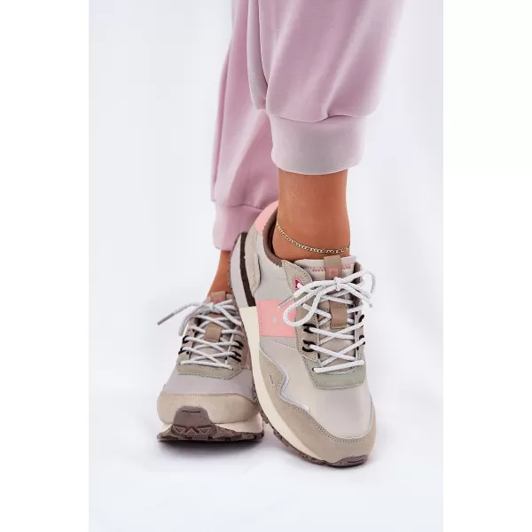  Adidași de damă BIG STAR RR274243 ROZ/GRI Pantofi Big Star 