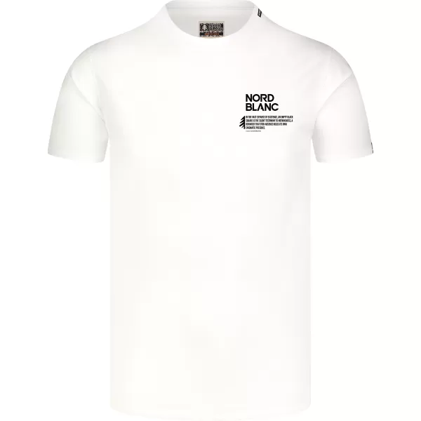  Tricou pentru bărbați NORDBLANC NOTHINGNESS NBSMT8150 ALB 
