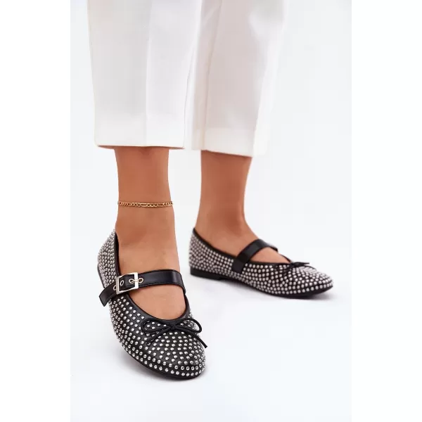  Balerini de dama BOTO ZDIVISA 37884 NEGRU 
