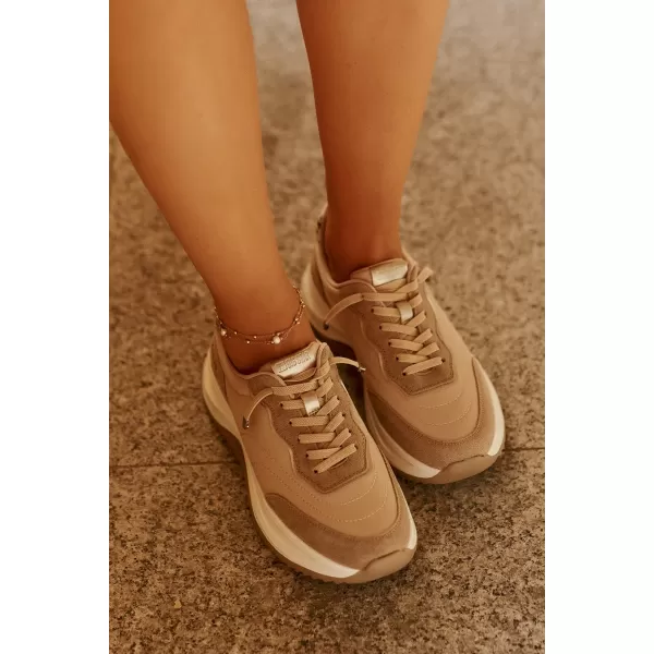 Adidasi de dama BIG STAR RR274A345 BEI Pantofi Big Star 