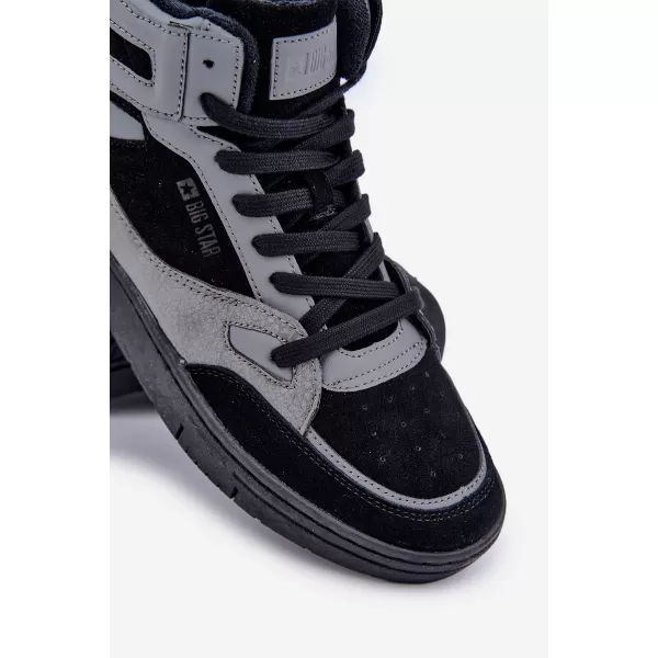  Adidași bărbați BIG STAR OO174303 BLACK Pantofi Big Star 