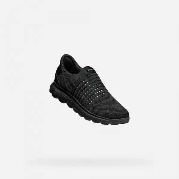  Adidași de damă GEOX SPHERICA PLUS G012964 NEGRU 
