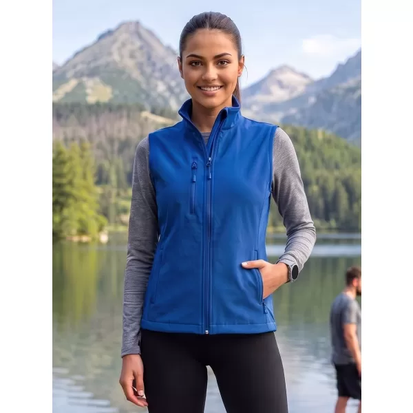  Vesta softshell dama ALTISPORT NoPrint NP/ALW965 ALBASTRU REGAL 