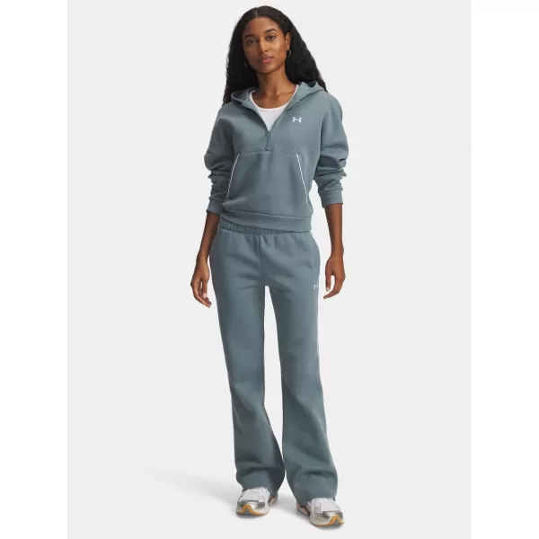  Pantaloni sport de damă UNDER ARMOUR UA RIVAL FLC PIPED PANT 6003711-587 ALBASTRU 