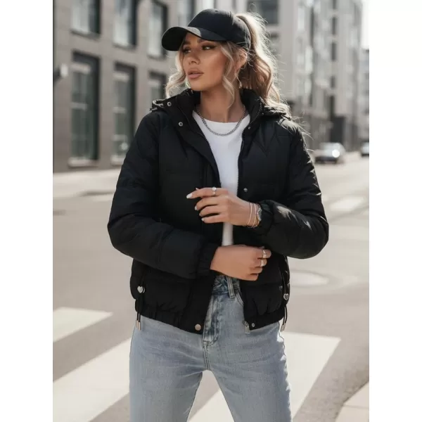  Geaca de dama DSTREET TY4175 NEGRU 