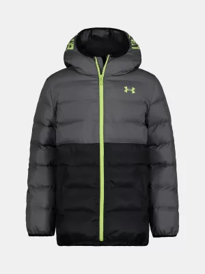 Geaca de baieti UNDER ARMOUR UA PRONTO COLORBLOCK PUFFER JACKET UJFIM09F-021 GRI