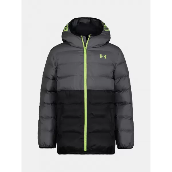 Geaca de baieti UNDER ARMOUR UA PRONTO COLORBLOCK PUFFER JACKET UJFIM09F-021 GRI 
