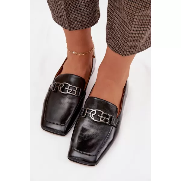  Mocasini de dama D&A CR61-3125 NEGRU 