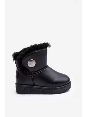 Cizme de zapada copii BIG STAR MM374082 NEGRI Pantofi Big Star