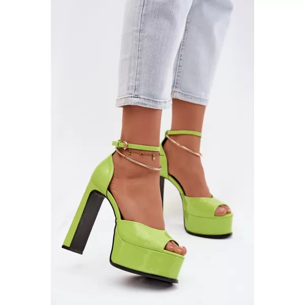  Sandale de dama BOTO HORVIA 41550 VERDE DESCHIS 