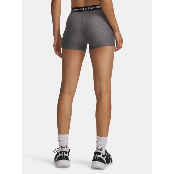  Pantaloni scurți de damă UNDER ARMOUR HEATGEAR SHORTY 6010725-019 GRI 
