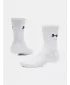 Șosete UNDER ARMOUR PERFORMANCE COTTON 3P CRW 6009685-100 ALB