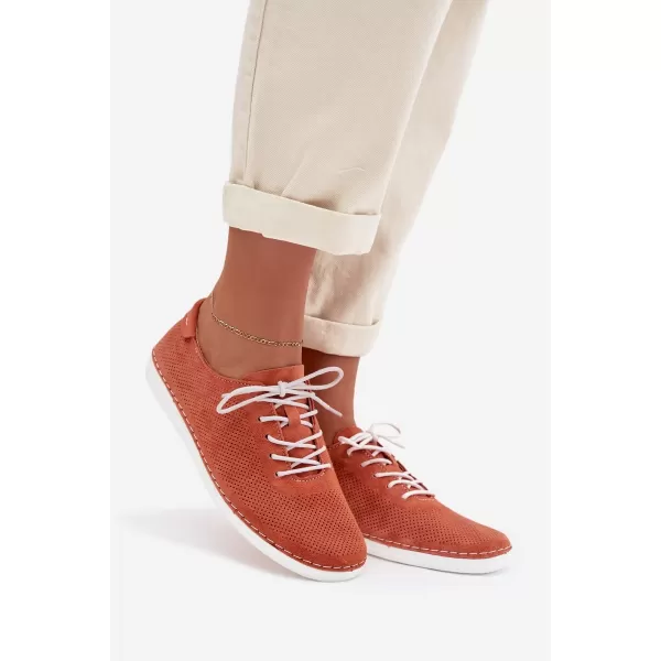  Pantofi de dama S.BARSKI LR61-7080 PORTOCALE 