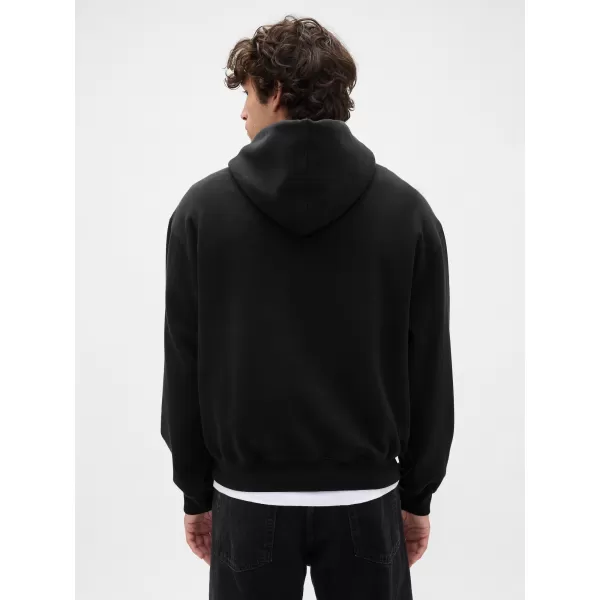  Hanorac pentru bărbați GAP LOGO PULLOVER HOODIE 821291-03 NOAPTE FĂRĂ LUNĂ 