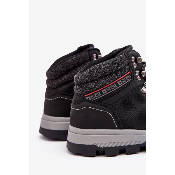  Pantofi bărbați BIG STAR KK174215 NEGRI Pantofi Big Star 