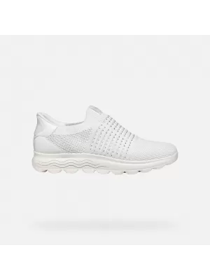 Adidași de damă GEOX SPHERICA PLUS G012962 ALB