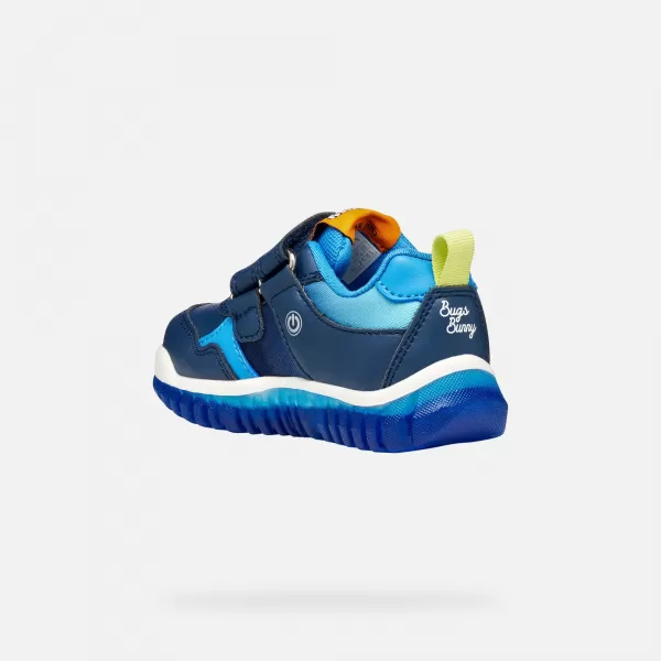  Adidași pentru băieți GEOX LIGHTYLOO B655ZB05411CB44D ALBASTRU 