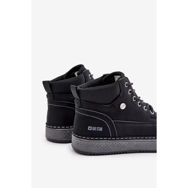  Pantofi bărbați BIG STAR OO174559 NEGRI Pantofi Big Star 