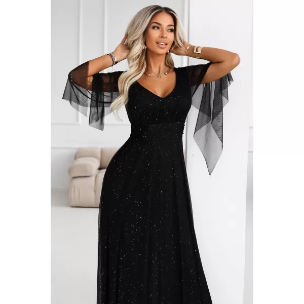  Rochie NUMOCO 655-1 NEGRU 
