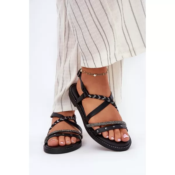  Sandale de dama VINCEZA 17379 NEGRU 
