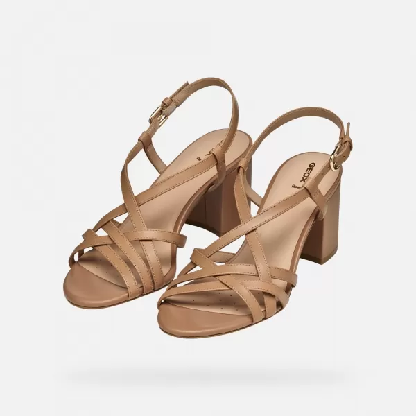  Sandale de dama GEOX VIRNILISA 65 S G000930 MARO DESCHIS 