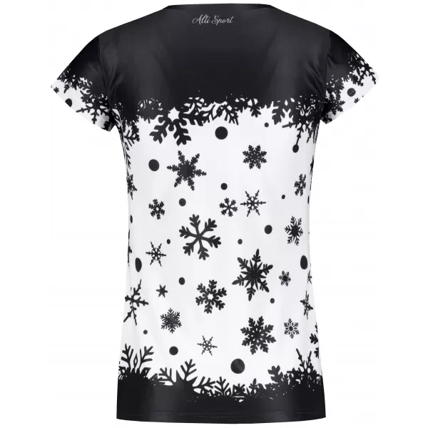  Tricou de Crăciun premium pentru femei ALTISPORT VOJ/ALWVN2TR06 ELF 