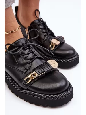 Pantofi de dama D&A MR870-80 NEGRU