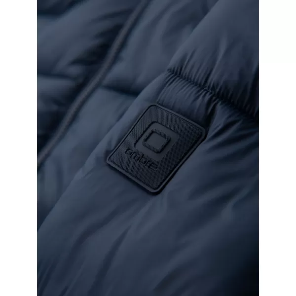  Jachetă pentru bărbați OMBRE OM-JAHP-0235 ALBASTRU MARIN 