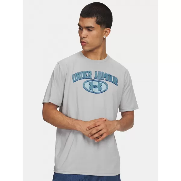  Tricou pentru bărbați UNDER ARMOUR UA M WM LOCKER TAG SS 6012778-011 GRI 