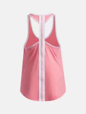 Maieu de fete UNDER ARMOUR TECH KNOCKOUT TANK 1363374-600 ROZ